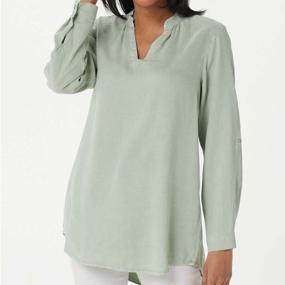 Side Stitch Pullover Tunic